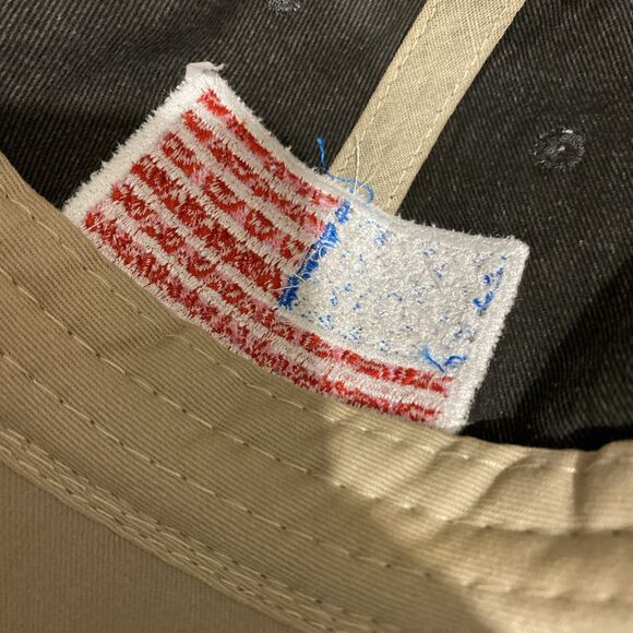 American Flag Patriotic‎ Hat Trucker SnapBack Cap One Size Black Distressed - Picture 7 of 9